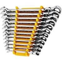 Gearwrench 86727 - 12pc 90-Tooth 12 Point Flex Head Ratcheting Combination Metric Wrench Set
